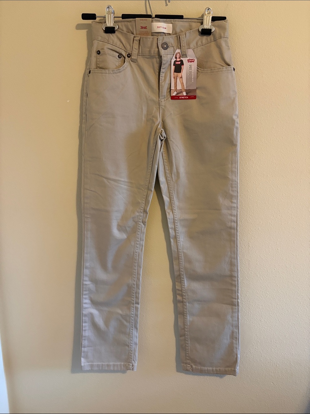 Levi's Kids Beige/Tan Jeans - Straight Fit